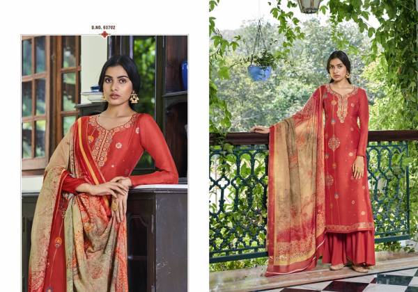 Riana Kanav 63700 Series Viscose Fancy Ethnic Wear Readymade Salwar Suits Collection